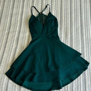 Emerald Green Dress